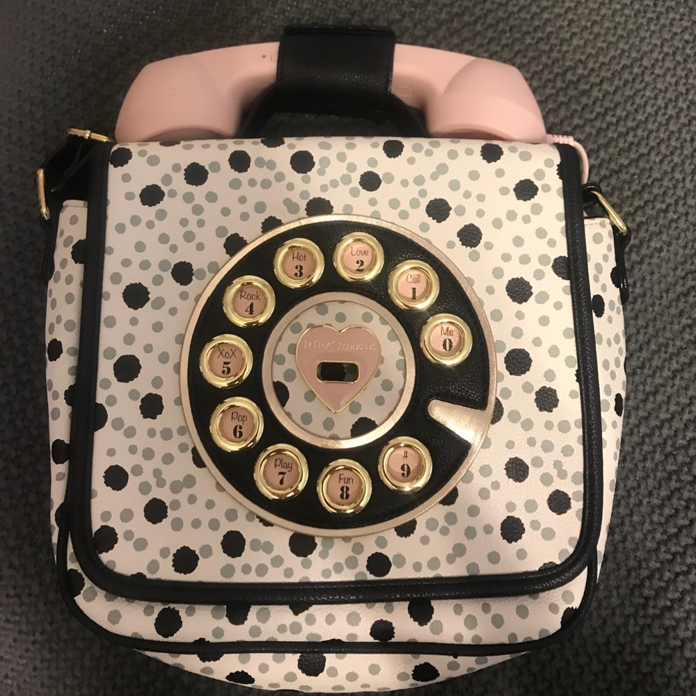 Betsy Johnson phone purse